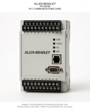 ALLEN BRADLEY; PD-Z803B; PLC COMMUNICATIONS CARD