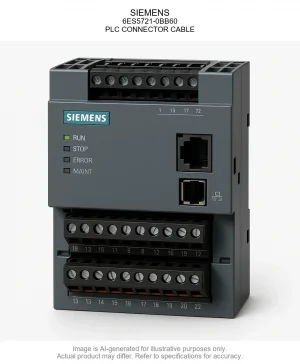 SIEMENS; 6ES5721-0BB60; PLC CONNECTOR CABLE