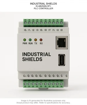 INDUSTRIAL SHIELDS; IS.AB20AN.HF+; PLC CONTROLLER