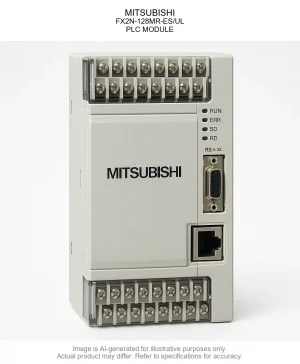 MITSUBISHI; FX-64MR; PLC MODULE