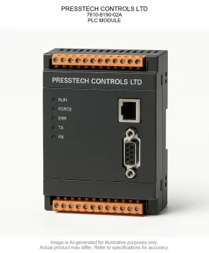 PRESSTECH CONTROLS LTD; 7610-8190-02A; PLC MODULE