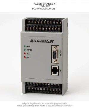 ALLEN BRADLEY; 1747-L20F; PLC PROCESSOR UNIT