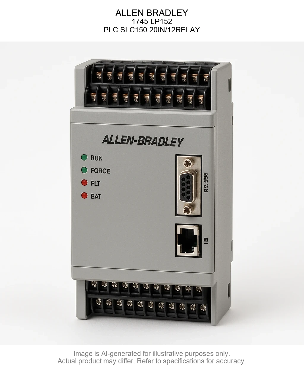 ALLEN BRADLEY; 1745-LP152; PLC SLC150 20IN/12RELAY