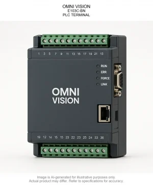 OMNI VISION; E103C-BN; PLC TERMINAL