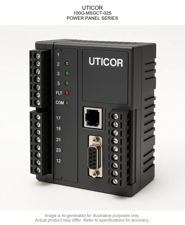 UTICOR; 100G-MSGCT-02S; POWER PANEL SERIES