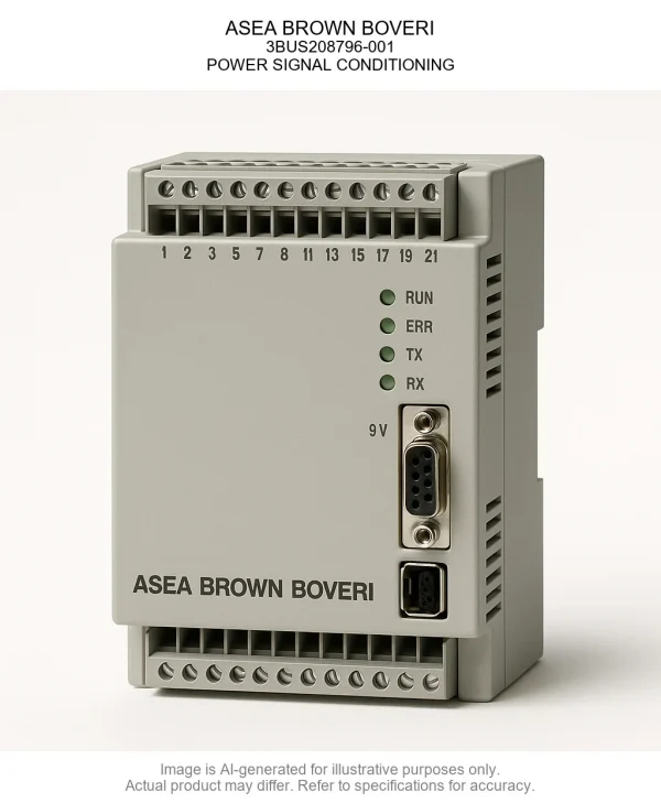 ASEA BROWN BOVERI; 3BUS208796-001; POWER SIGNAL CONDITIONING