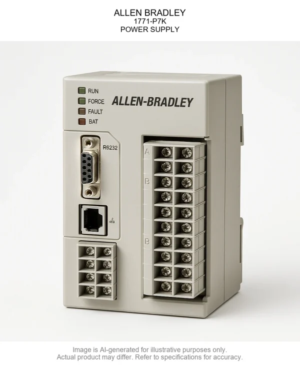 ALLEN BRADLEY; 1771-P7K; POWER SUPPLY