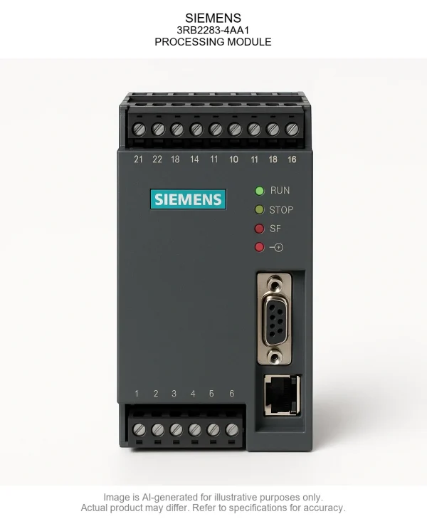 SIEMENS; 3RB2283-4AA1; PROCESSING MODULE
