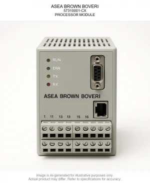 ASEA BROWN BOVERI; 57310001-CX; PROCESSOR MODULE