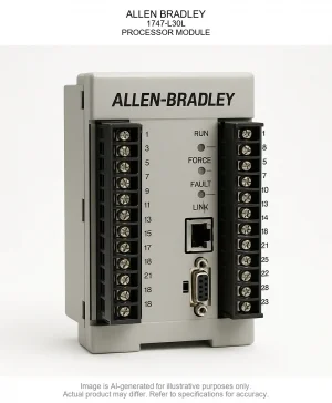 ALLEN BRADLEY; 1747-L30C; PROCESSOR MODULE