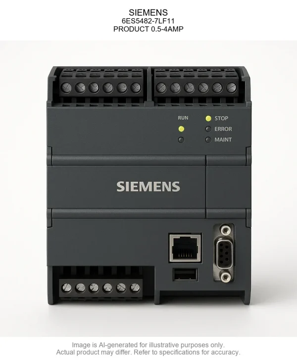SIEMENS; 6ES5482-7LF11; PRODUCT 0.5-4AMP