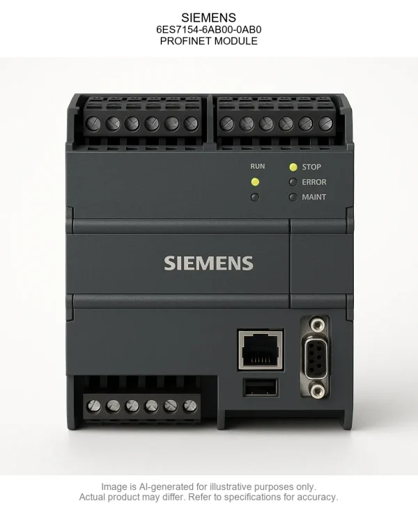 PROFINET20MODULE.webp SIEMENS; 6ES7154-6AB00-0AB0; PROFINET MODULE