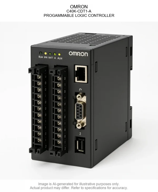 OMRON; C40K-CDT1-A; PROGAMMABLE LOGIC CONTROLLER