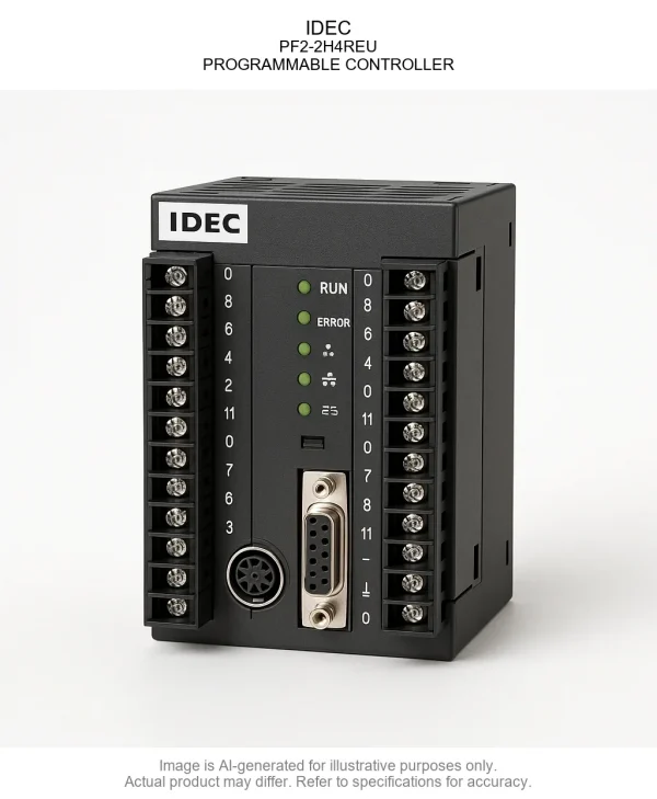 PROGRAMMABLE20CONTROLLER.webp IDEC; PF2-2H4REU; PROGRAMMABLE CONTROLLER
