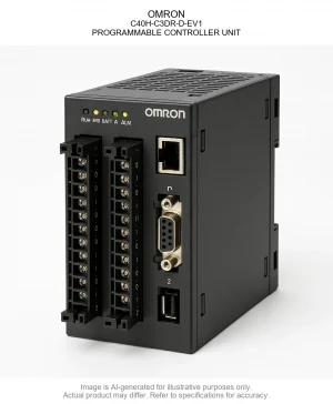 OMRON; C40H-C3DR-D-EV1; PROGRAMMABLE CONTROLLER UNIT