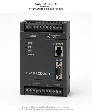 C&A PRODUCTS; MARK-V11; PROGRAMMABLE LIMIT SWITCH