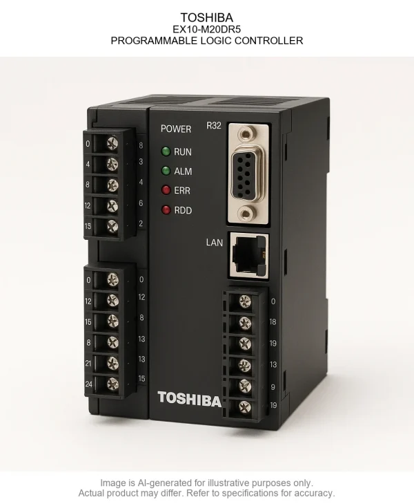 TOSHIBA; EX10-M20DR5; PROGRAMMABLE LOGIC CONTROLLER