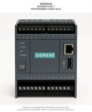 SIEMENS; 6ES5605-OUE11; PROGRAMMER HAND HELD