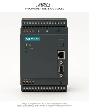 SIEMENS; 6ES5500-7AA11; PROGRAMMER INTERFACE MODULE