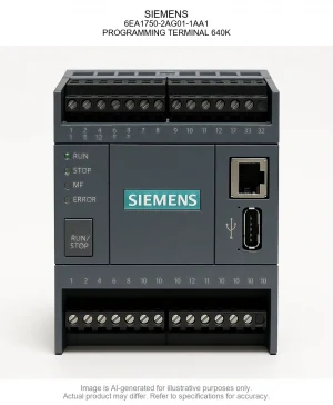 SIEMENS; 6EA1750-2AG01-1AA1; PROGRAMMING TERMINAL 640K