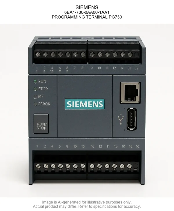 SIEMENS; 6EA1-730-0AA00-1AA1; PROGRAMMING TERMINAL PG730