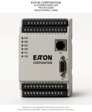 EATON CORPORATION; KLOCKNER MOELLER; PS416TCS200; TELECONTROL CARD