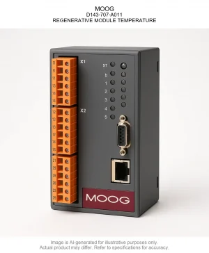 MOOG; D143-707-A011; REGENERATIVE MODULE TEMPERATURE