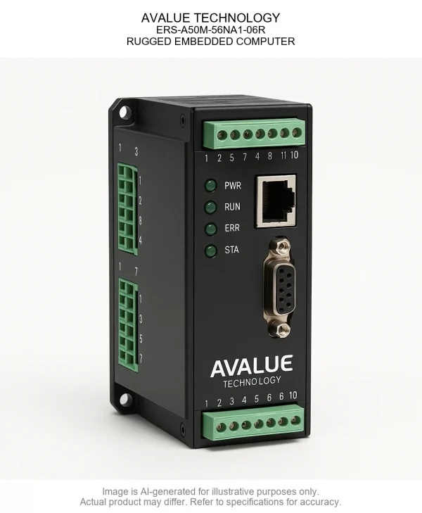 AVALUE TECHNOLOGY; ERS-A50M-56NA1-06R; RUGGED EMBEDDED COMPUTER