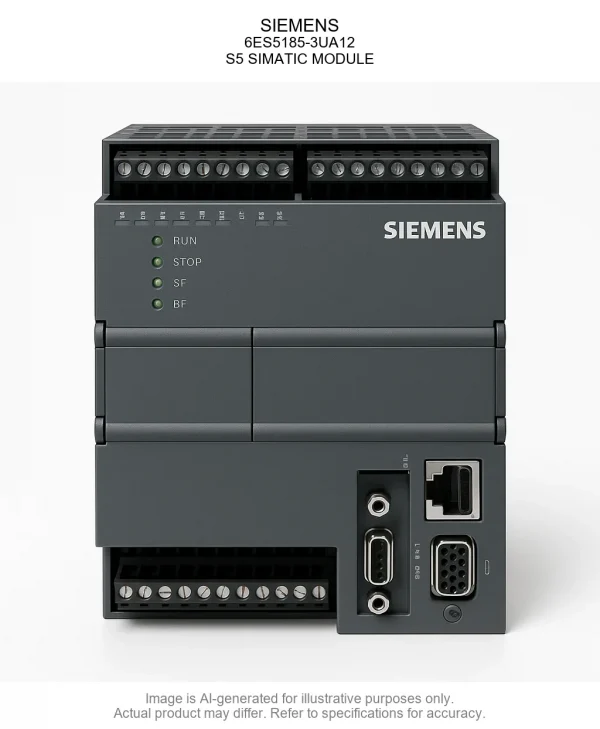 SIEMENS; 6ES5185-3UA12; S5 SIMATIC MODULE