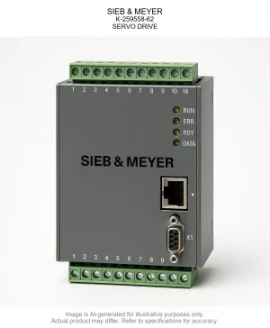 SIEB & MEYER; K-259558-62; SERVO DRIVE
