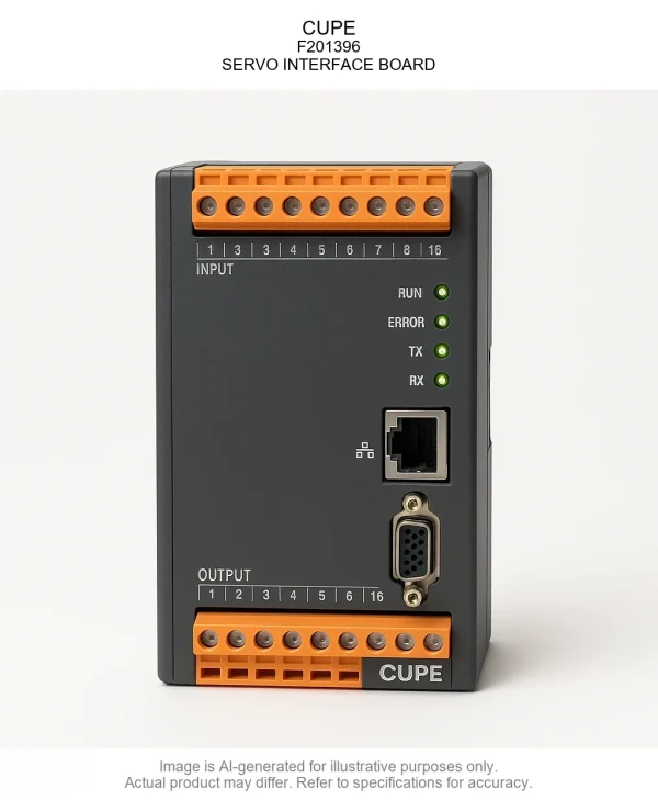 CUPE; F201396; SERVO INTERFACE BOARD
