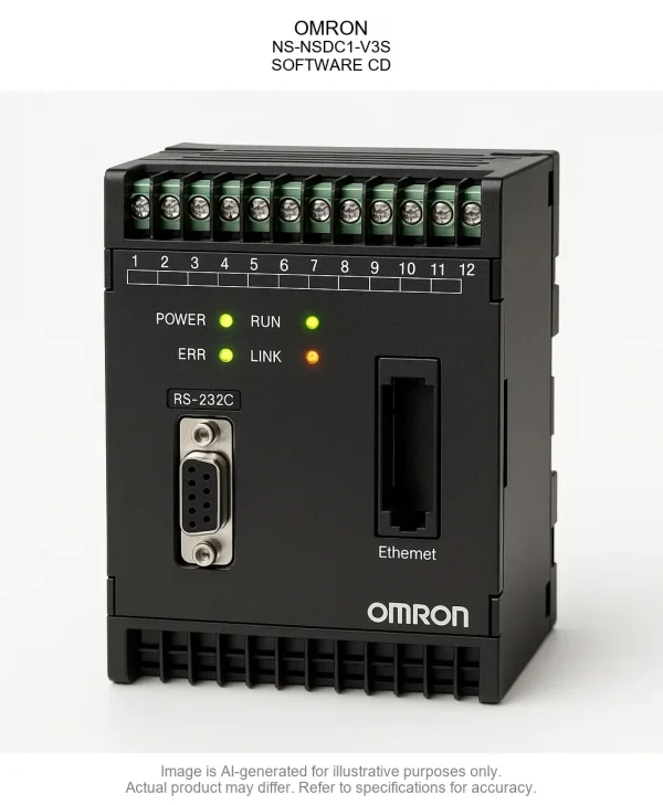 OMRON; NS-NSDC1-V3S; SOFTWARE CD