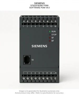 SIEMENS; S79220-B3967-F888; SOFTWARE PDM V8.0