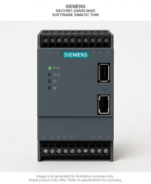 SIEMENS; 6AV3-681-2AA00-0AX0; SOFTWARE SIMATIC THIN