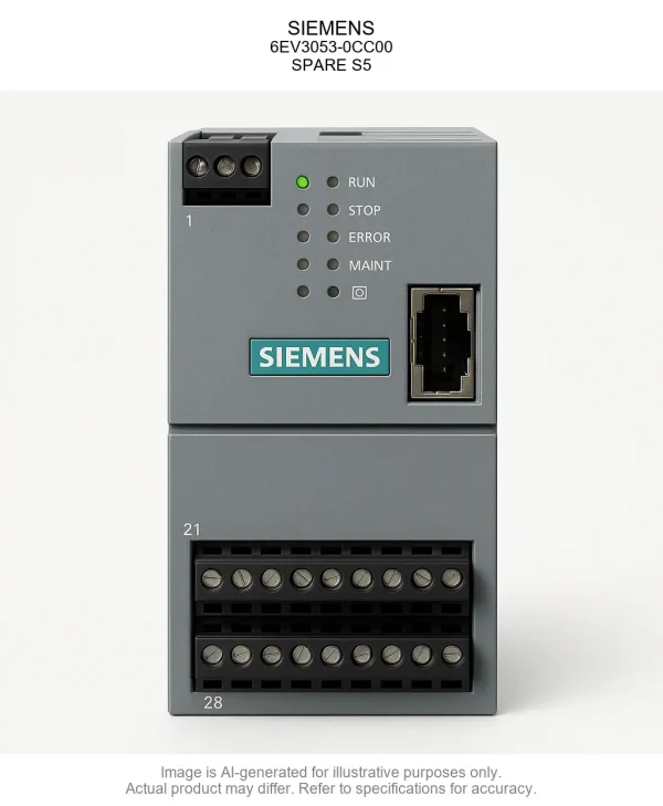 SIEMENS; 6EV3053-0CC00; SPARE S5