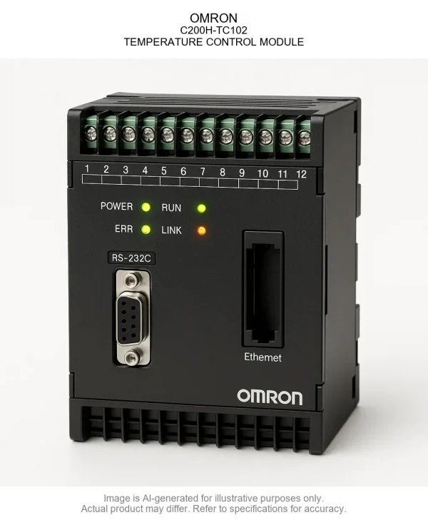 TEMPERATURE20CONTROL20MODULE.webp OMRON; C200H-TC102; TEMPERATURE CONTROL MODULE