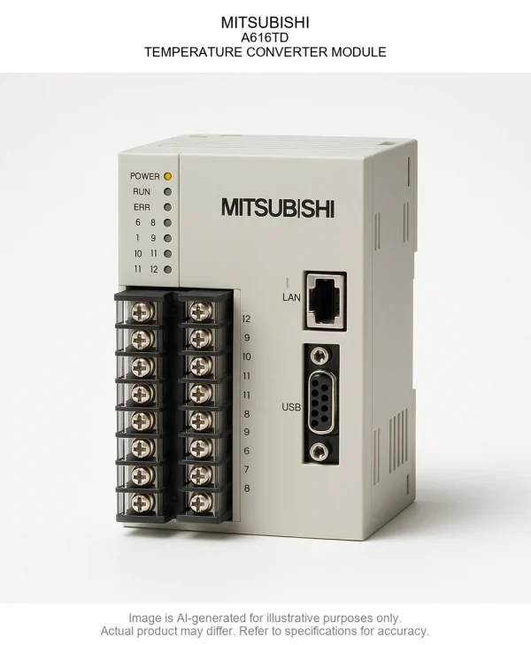 TEMPERATURE20CONVERTER20MODULE.webp MITSUBISHI; A616TD; TEMPERATURE CONVERTER MODULE
