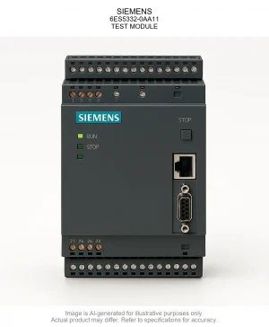 SIEMENS; 6ES5332-0AA11; TEST MODULE