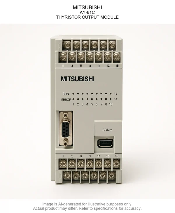 MITSUBISHI; AY-81C; THYRISTOR OUTPUT MODULE
