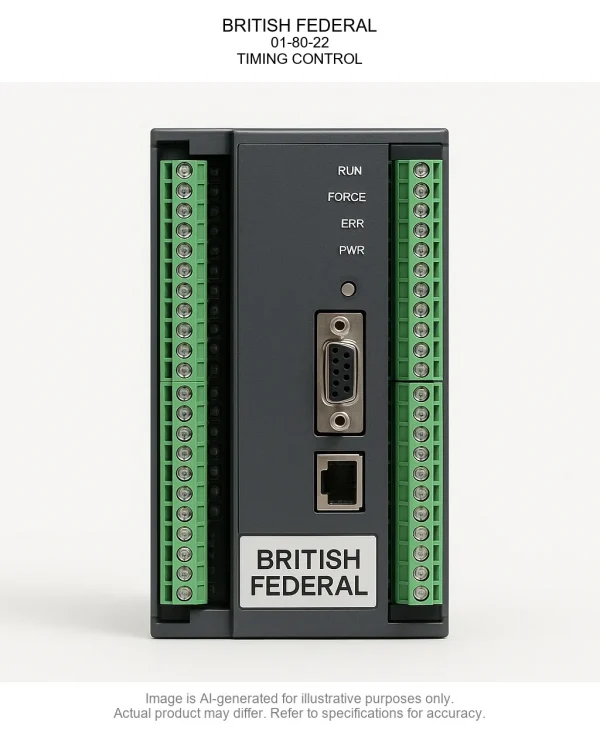 TIMING20CONTROL.webp BRITISH FEDERAL; 01-80-22; TIMING CONTROL