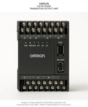 OMRON; CS1W-OD292; TRANSISTOR OUTPUT UNIT