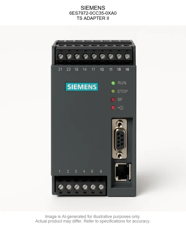 SIEMENS; 6ES7972-0CC35-0XA0; TS ADAPTER II