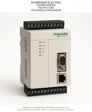 SCHNEIDER ELECTRIC; TELEMECANIQUE; TSX-P57-102M; CPU MODULE PROCESSOR