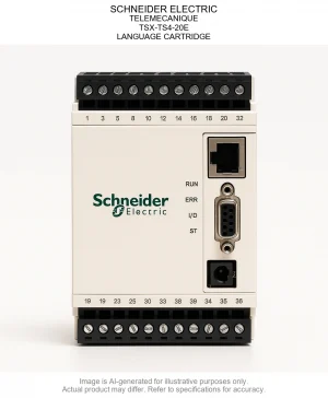 SCHNEIDER ELECTRIC; TELEMECANIQUE; TSX-TS4-20E; LANGUAGE CARTRIDGE