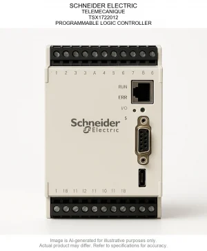 SCHNEIDER ELECTRIC; TELEMECANIQUE; TSX1722012; PROGRAMMABLE LOGIC CONTROLLER