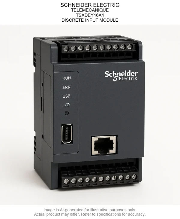 SCHNEIDER ELECTRIC; TELEMECANIQUE; TSXDEY16A4; DISCRETE INPUT MODULE