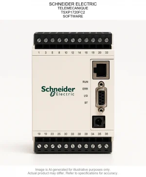 SCHNEIDER ELECTRIC; TELEMECANIQUE; TSXP1720FC2; SOFTWARE