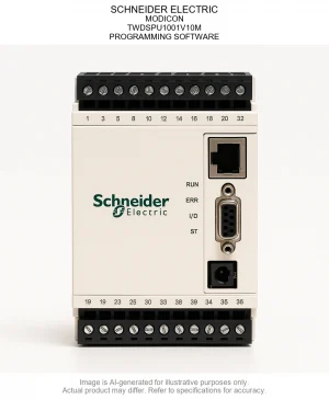 SCHNEIDER ELECTRIC; MODICON; TWDSPU1001V10M; PROGRAMMING SOFTWARE
