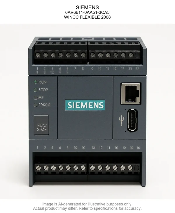 SIEMENS; 6AV6611-0AA51-3CA5; WINCC FLEXIBLE 2008
