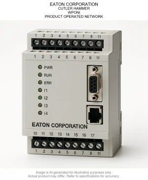 EATON CORPORATION; CUTLER HAMMER; WPONI; PRODUCT OPERATED NETWORK